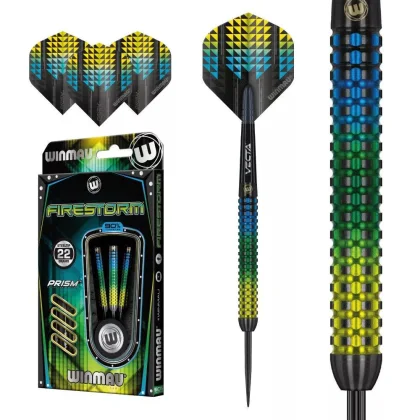 Dart szett Winmau steel Firestorm 22g, 90%