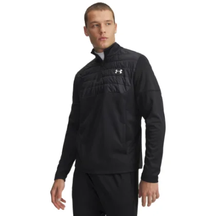 Férfi bélelt edzőpulóver 1 2 cipzárral UNDER ARMOUR UA Armour Flc Pro Utility QZ