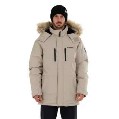 Férfi dzseki FUNDANGO Spirit Parka Jacket-636-cashmere