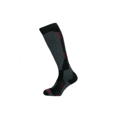 Sí zokni BLIZZARD Wool Performance ski socks, black wine red