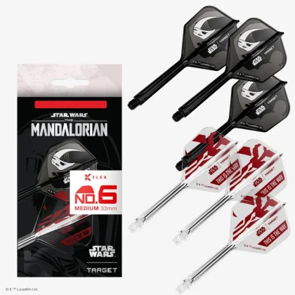 Toll és szár egyben dupla csomag STAR WARS II TARGET K-Flex Mandalorian No6 toll és hosszú szár
