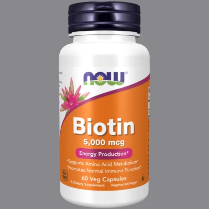 Biotin 5000 mcg - 60 Veg Capsules