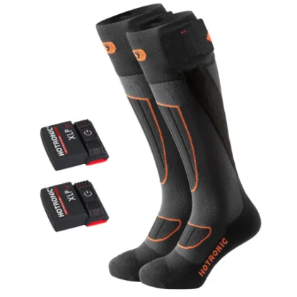 Fűthető térdzokni (zokni) szett akkumulátorral HOTRONIC SET 1 pair Heat socks XLP 1P + 1 pair Surround Comfort