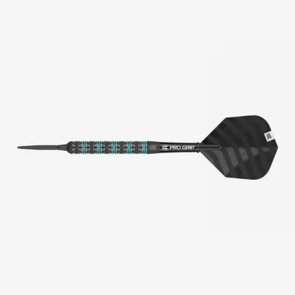 DART SZETT STEEL TARGET ROB CROSS, VOLTAGE BLACK EDITION, SWISS POINT 22G, 90% WOLFRAM 2023