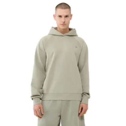 Kapucnis pulóver 4F SWEATSHIRT U1547-44S-OLIVE