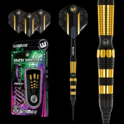 Dart szett Winmau soft Simon Whitlock 90% Wolfram 20g (utolsó darabok)
