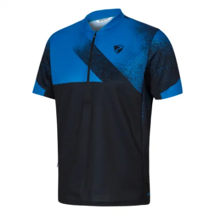 Rövid ujjú kerékpáros mez ZIENER PESLER man (tricot) blue