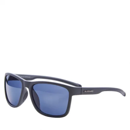 Napszemüvegek BLIZZARD Sun glasses PCSF704110, rubber dark grey, 63-17-133