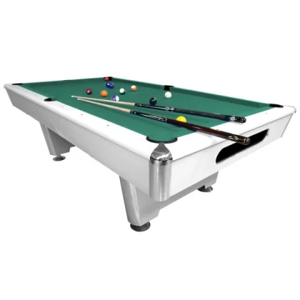 Dynamic Triumph biliárdasztal, matt fehér, Pool, 7'