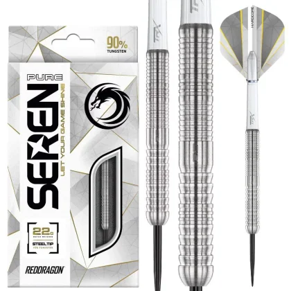Dart szett steel Red Dragon Seren 1 Pure 22g, 90%