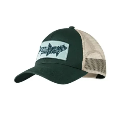 Sapka BUFF EXPLORE TRUCKER CAP SALTY GREEN