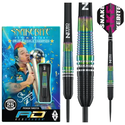 Dart szett Red Dragon steel Peter Wright World Champion Torpedo SE 25g 90%