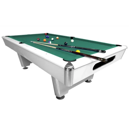 DYNAMIC TRIUMPH BILIÁRDASZTAL, FEHÉR, POOL, 8'