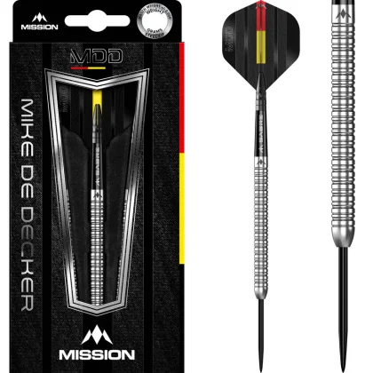 dart szett Mission steel Mike De Decker 24gr, 95%