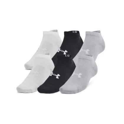 Zoknik UNDER ARMOUR 6 PACK-Unisex UA Essential Low-BLK