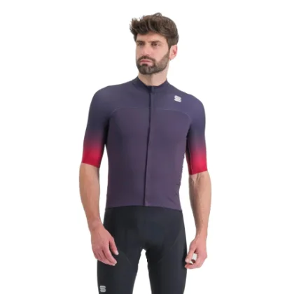 Férfi rövidujjú kerékpáros mez SPORTFUL Midseason pro jersey, nightshade