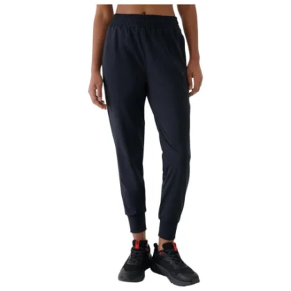 Női edzőnadrágok 4F TROUSERS FNK F1066-WMM00TFTRF1066-20S-DEEP BLACK