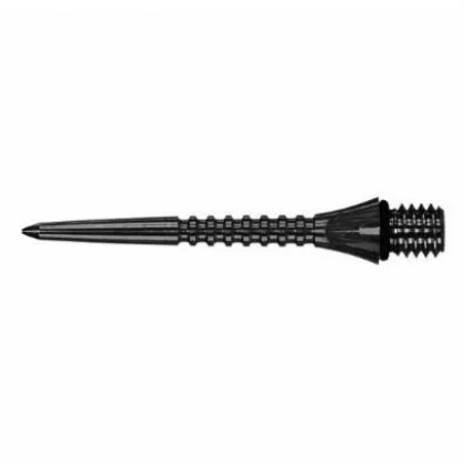 Dart hegy TARGET Titanium cserélhető fémhegy, fekete, recés, 26