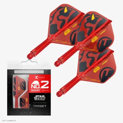 Darts toll és szár egyben Target Star Wars K-Flex Darth Maul No2, hosszú