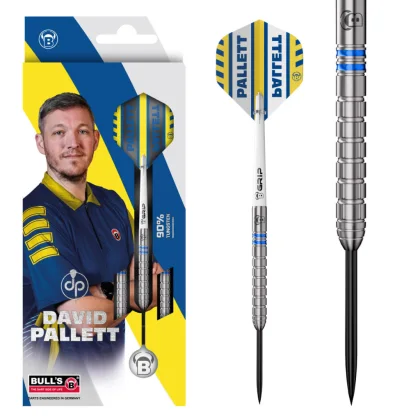 Dart szett Bull's David Pallett, steel, 20g, 90%
