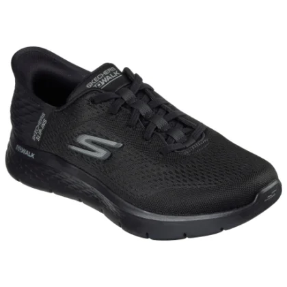 Férfi szabadidőcipő SKECHERS Go Walk Flex New World Slip-Ins black