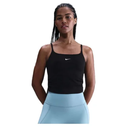 Női edzőtop NIKE W NK ONE DF TANK CPSL SPD WHITE BLACK