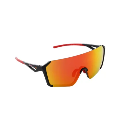 Napszemüvegek RED BULL SPECT JADEN-005, black, brown with orange revo, CAT 3, 140-144