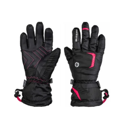 Junior síkes kesztyűk BLIZZARD Reflex junior ski gloves, black pink