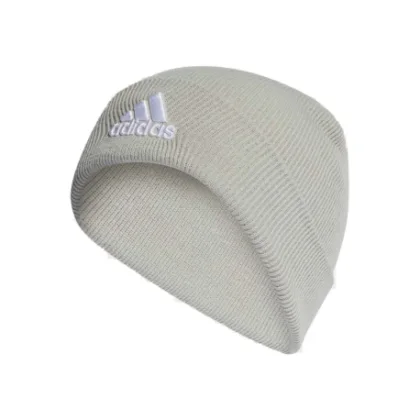 Női téli sapka ADIDAS LOGO BEANIE CUF WONSIL WHITE