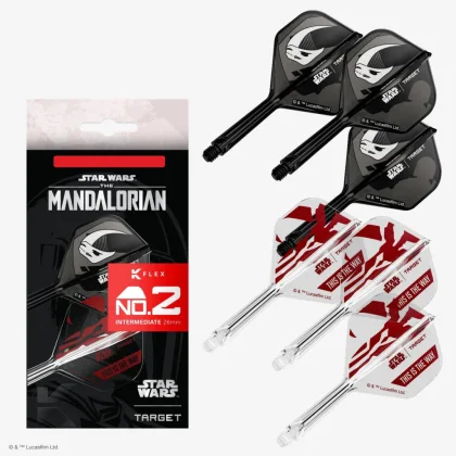 Toll és szár egyben dupla csomag STAR WARS II TARGET K-Flex Mandalorian No2 toll és közepes szár