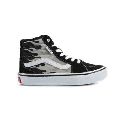Fiú utcai cipők VANS YT Filmore HI (Suede Canvas) grey white