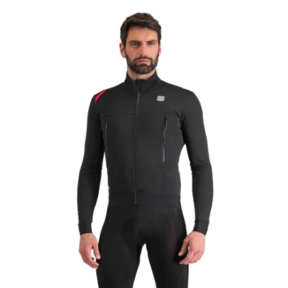 Férfi kerékpáros dzseki SPORTFUL Fiandre warm jacket, black