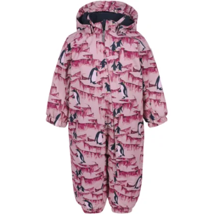 Lány téli overall COLOR KIDS Coverall, AOP, AF 10.000, zephyr