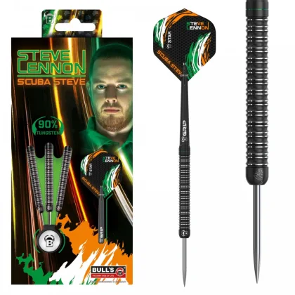 Dart szett BULL'S Steve Lennon Steel 24g 90%