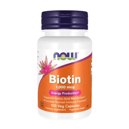 Biotin 1000 mcg - 100 Veg Capsules