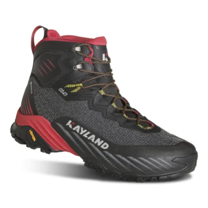 Férfi bokáig érő túracipő KAYLAND Duke Mid Gtx, Black Red
