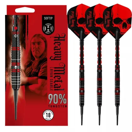 Dart szett soft Harrows Ryan Searle 18g, 90%
