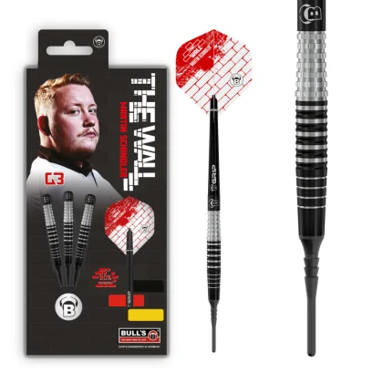 BULL'S Martin Schindler Generation 3 Softdart, 90%, 20g