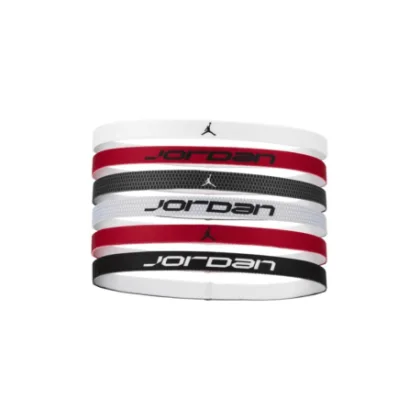 Fejpánt NIKE JORDAN HEADBANDS 6PK WH GR BK