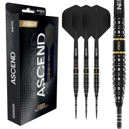 Dart szett steel Red Dragon Ascend Tapered 23g, 90%