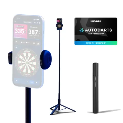 Autodarts készülékállvány és pontszámláló (smartphone szükséges) + 12 hónapos Autodarts PLUS tagsági csomag