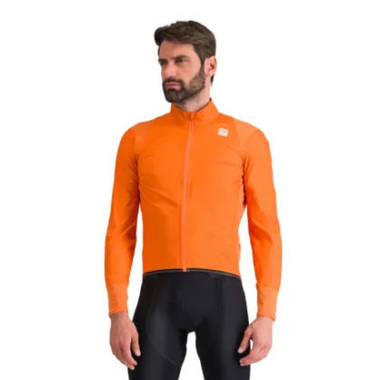 Férfi kerékpáros dzseki SPORTFUL Hot pack no rain jacket, orange sdr