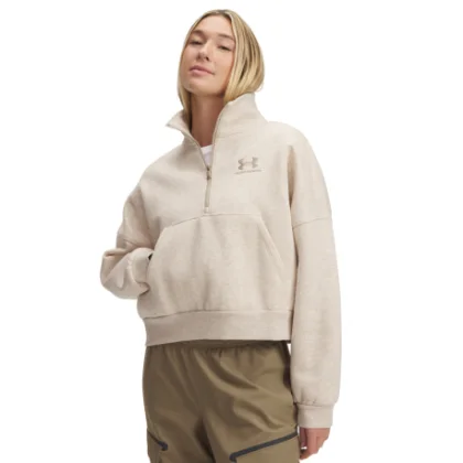 Női bélelt kapucnis pulóver UNDER ARMOUR UA Icon Fleece OS HZ-BRN
