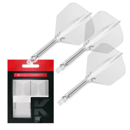 Darts toll és szár egyben Target K-Flex átlátszó, no6 toll és közepes szár