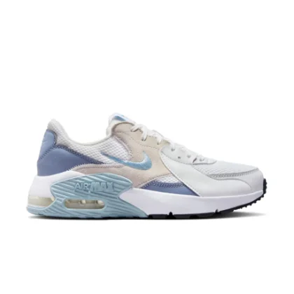 Női szabadidőcipők NIKE Air Max Excee W white armory blue ashen slate