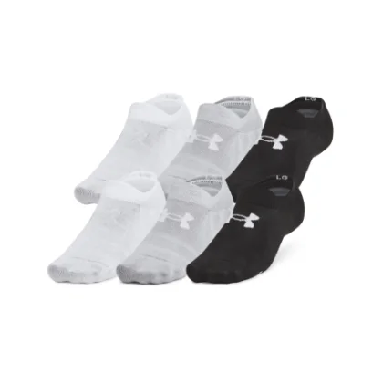 Zoknik UNDER ARMOUR 6 PACK-Unisex UA Essential ULT-BLK