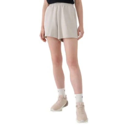 Női sortok 4F SHORTS CAS F540-83S-BEIGE