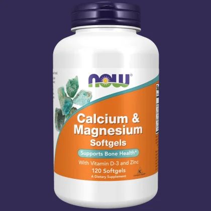 Calcium & Magnesium - 120 Softgels
