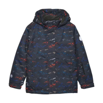 Gyerek sídzseki COLOR KIDS Ski Jacket - AOP, phantom