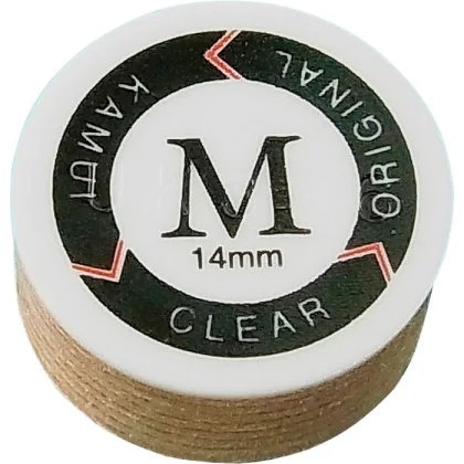 Biliárd dákóbőr ragasztható, KAMUI rétegelt, Clear Medium 14mm